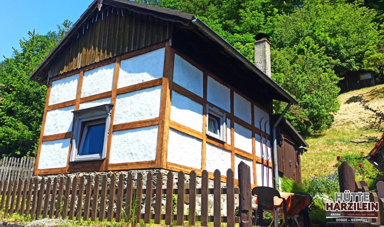 Arode Huette Harzilein - Romantic Tiny House On The Edge Of The Forest Zorge Eksteriør billede