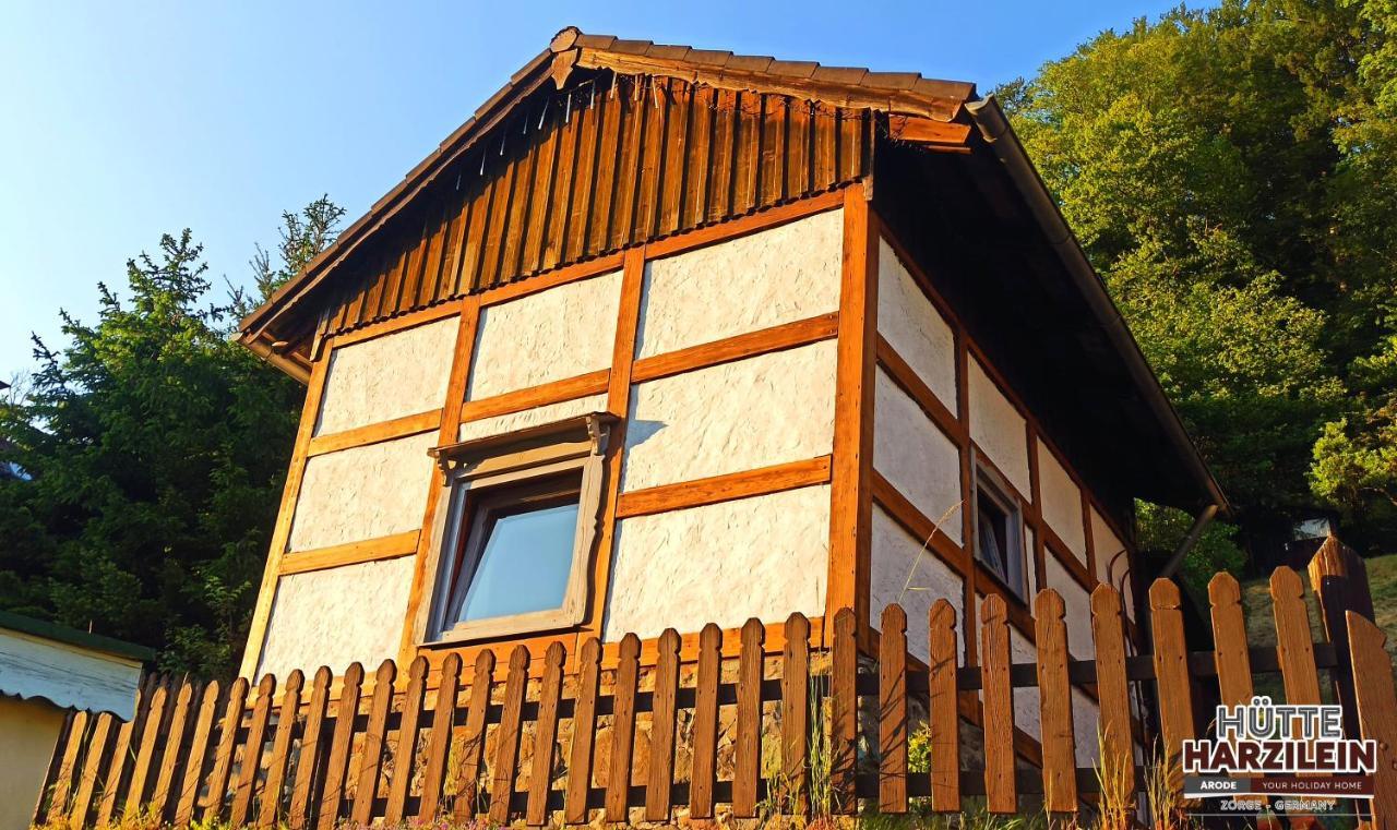 Arode Huette Harzilein - Romantic Tiny House On The Edge Of The Forest Zorge Eksteriør billede