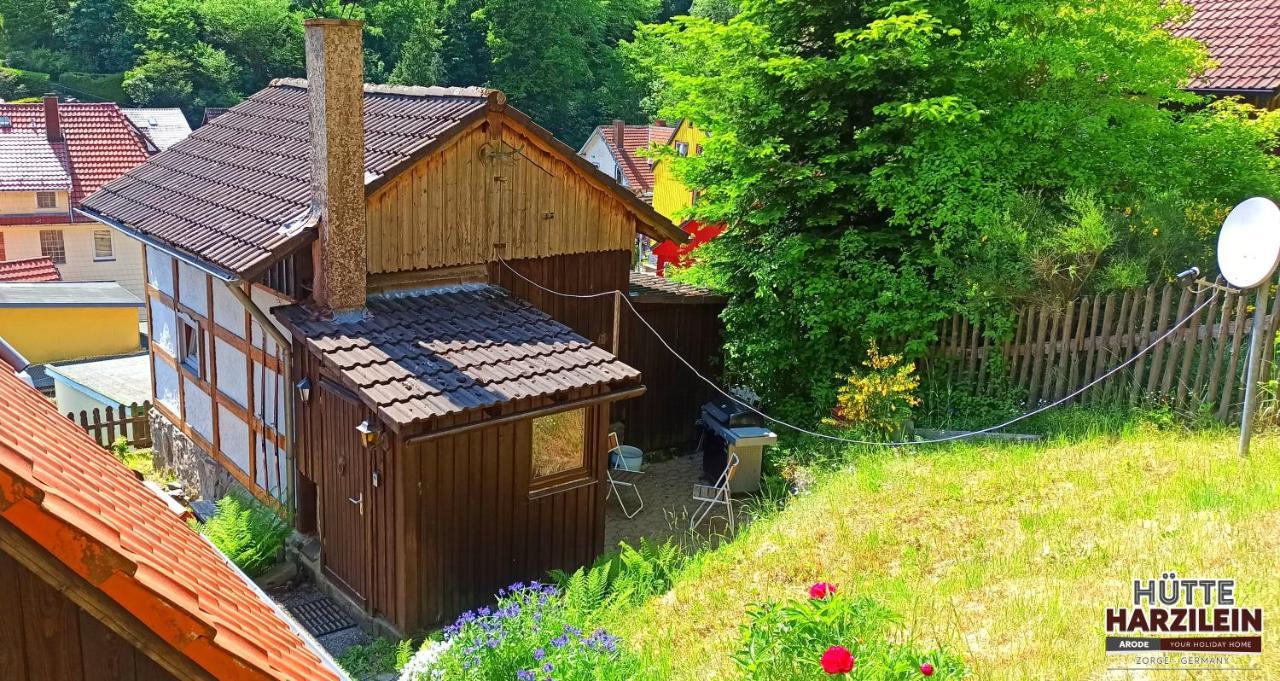 Arode Huette Harzilein - Romantic Tiny House On The Edge Of The Forest Zorge Eksteriør billede